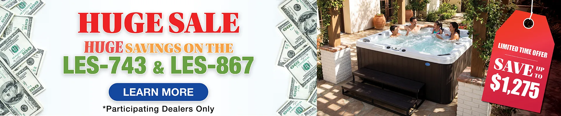 Calspas hot tub being used in a family setting - Indianapolis